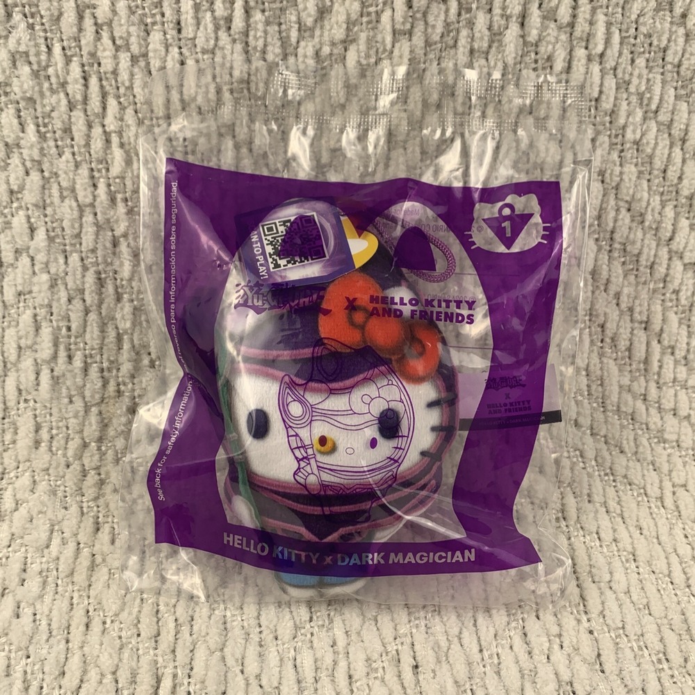 McDonald's Promo Sanrio Hello Kitty And Friends X Yugioh Dark Magician Plush NEW - Picture 13 of 13